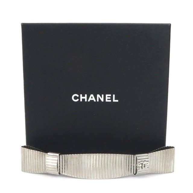 CHANEL シャネル バレッタ シルバー 14069 レディース【中古】 h29817k