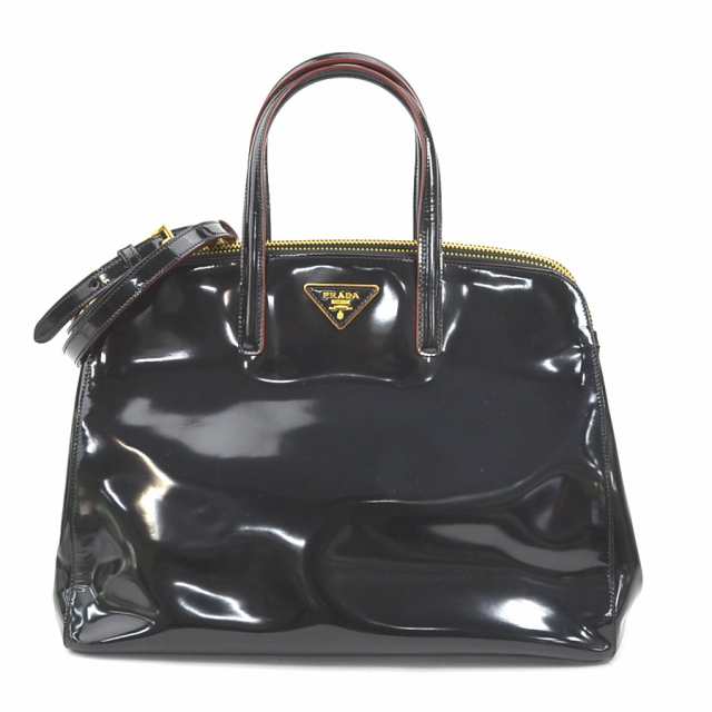 PRADA プラダ BN2565 ハンドバッグ ショルダーバッグ ブラック×レッド