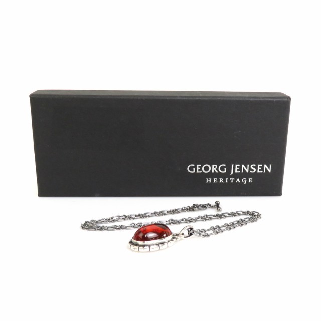 Georg Jensen ジョージジェンセン 2001イヤーペンダント ネックレス ...