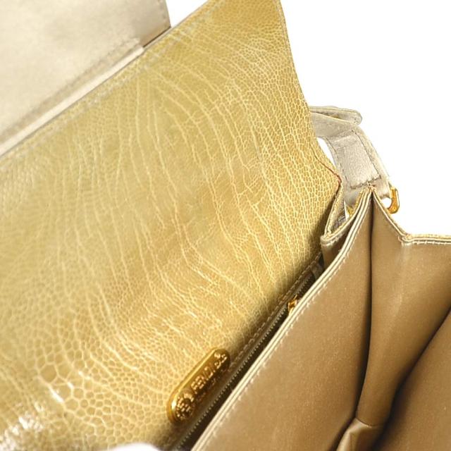 FENDI フェンディ ショルダーバッグ ゴールド/ベージュ 14068 レディース【中古】 e57046aの通販は