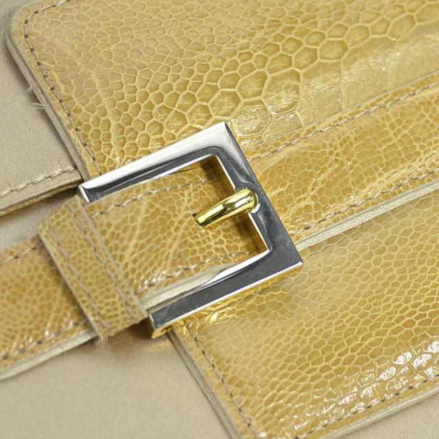 FENDI フェンディ ショルダーバッグ ゴールド/ベージュ 14068 レディース【中古】 e57046aの通販は