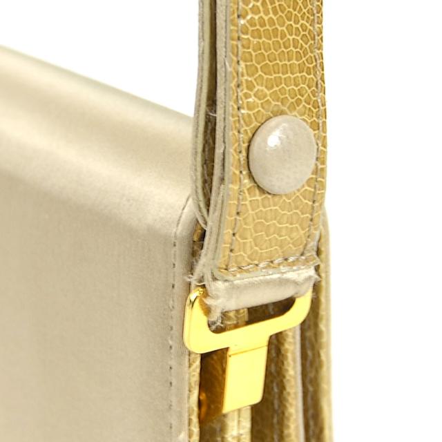 FENDI フェンディ ショルダーバッグ ゴールド/ベージュ 14068 レディース【中古】 e57046aの通販は