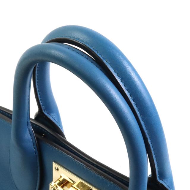 Salvatore Ferragamo ダークブルー ショルダーバッグ