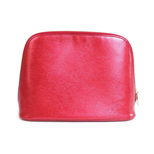 GUCCI グッチ　アクセサリーポーチ　赤 ちゃむち様専用】GUCCI アクセサリーポーチ レッド GGパターン