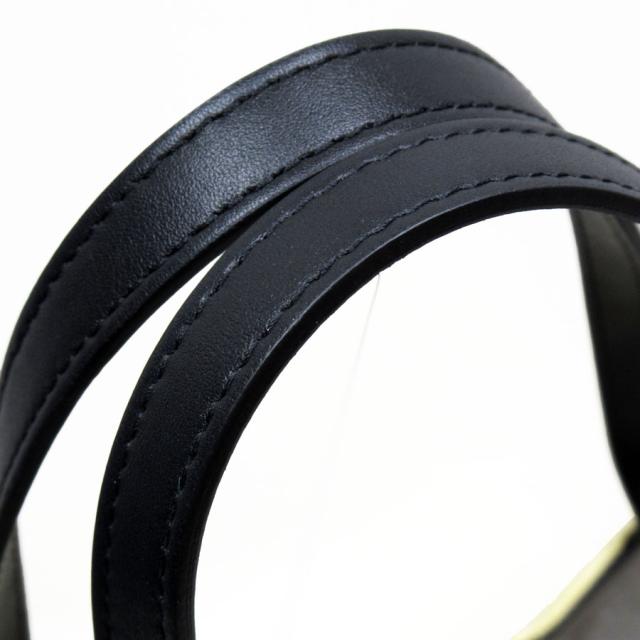 JIMMY CHOO ジミーチュウ ショルダーバッグ ナチュラル×ブラック 14054