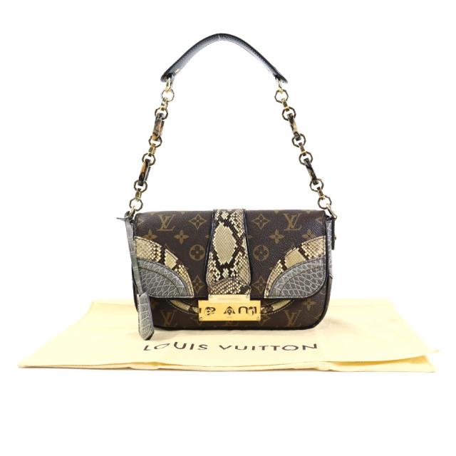 LOUIS VUITTON ルイ ヴィトン ポシェット エキゾチック モノグラム ミッシム M40220 ショルダーバッグ ブラウン系 14057 レディース【中古】 99757gの通販は