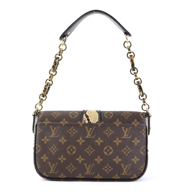 LOUIS VUITTON ルイ ヴィトン ポシェット エキゾチック モノグラム ミッシム M40220 ショルダーバッグ ブラウン系 14057 レディース【中古】 99757gの通販は