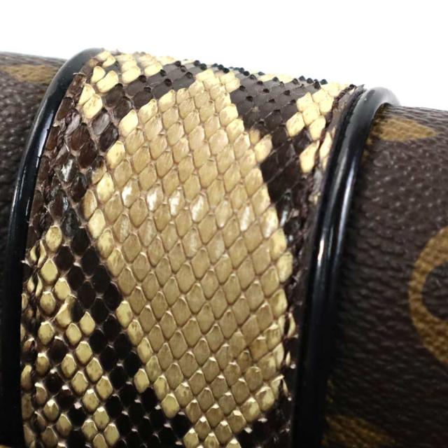 LOUIS VUITTON ルイ ヴィトン ポシェット エキゾチック モノグラム ミッシム M40220 ショルダーバッグ ブラウン系 14057 レディース【中古】 99757gの通販は