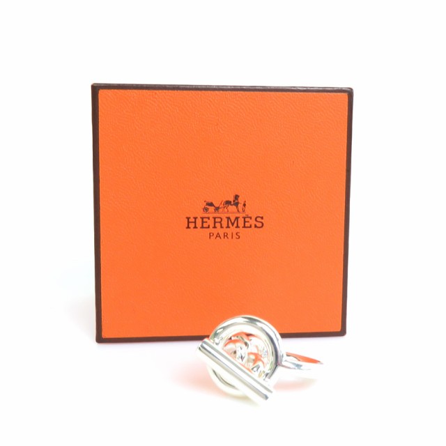 HERMES エルメス クロワゼット リング・指輪 9号 シルバー 14069 レディース【中古】 e57593k