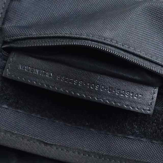 型番バレンシアガ BALENCIAGA 斜め掛けショルダーバッグ ナイロン ブラック ユニセックス 532298 送料無料 h29980k