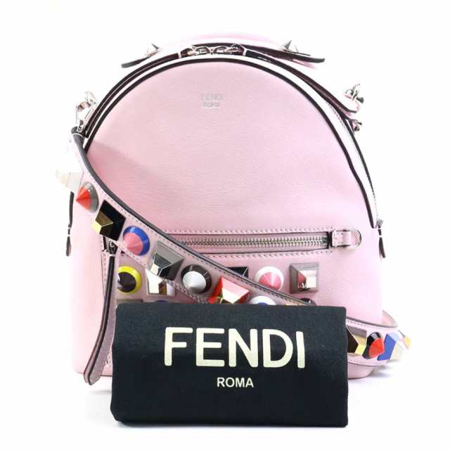 FENDI フェンディ 斜め掛けショルダーバッグ ライトピンク/マルチカラー 14061 レディース【中古】 e57770f