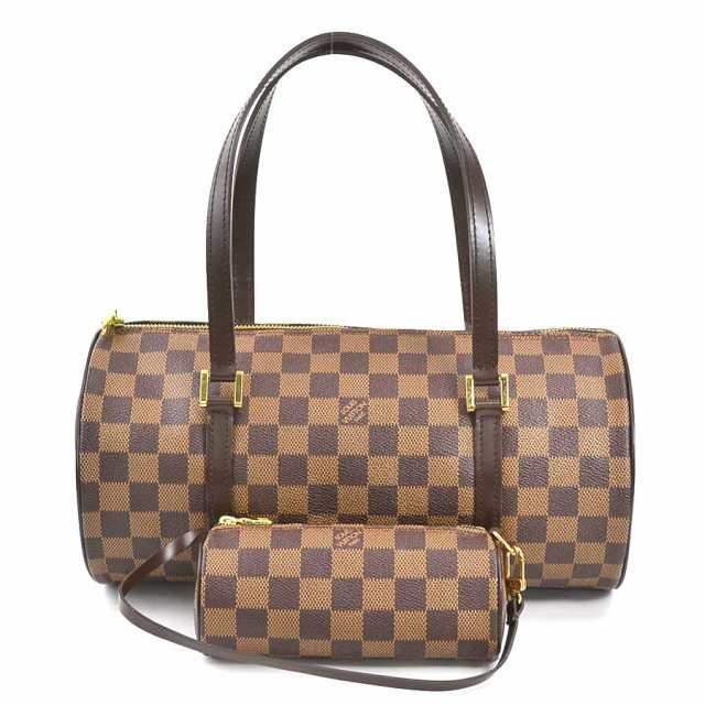 LOUIS VUITTON ルイ ヴィトン パピヨン ダミエ N51303 ハンドバッグ ブラウン 14057 レディース【中古】 e57917a