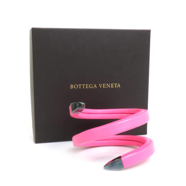 BOTTEGAVENETA ボッテガヴェネタ バングル ブレスレット ピンク  