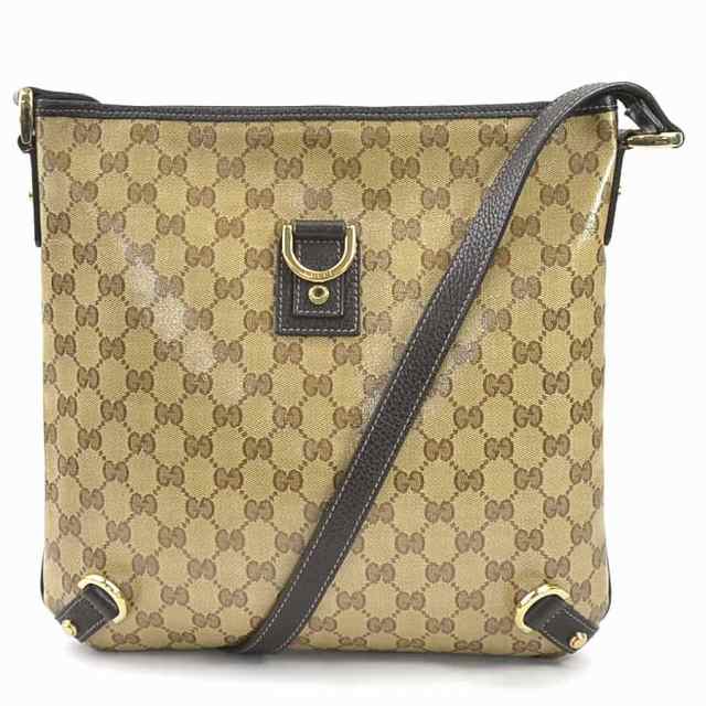 GUCCI グッチ GGクリスタル 268642 斜め掛けショルダーバッグ ブラウン 14057 ユニセックス【中古】 e58006i