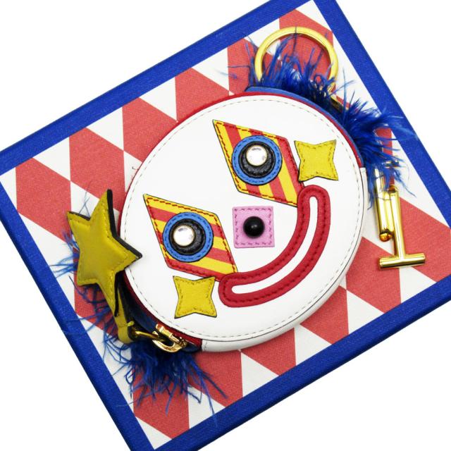 TOD’S トッズ コインケース ホワイト×マルチカラー 14056 ユニセックス【中古】 t19200aの通販は