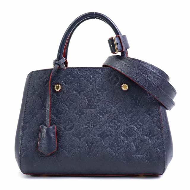 LOUIS VUITTON ルイ ヴィトン モンテーニュBB モノグラムアンプラント M42747 ハンドバッグ 斜め掛けショルダーバッグ ネイビー  14066 レの通販はau PAY マーケット - ブランドバリュー | au PAY マーケット－通販サイト