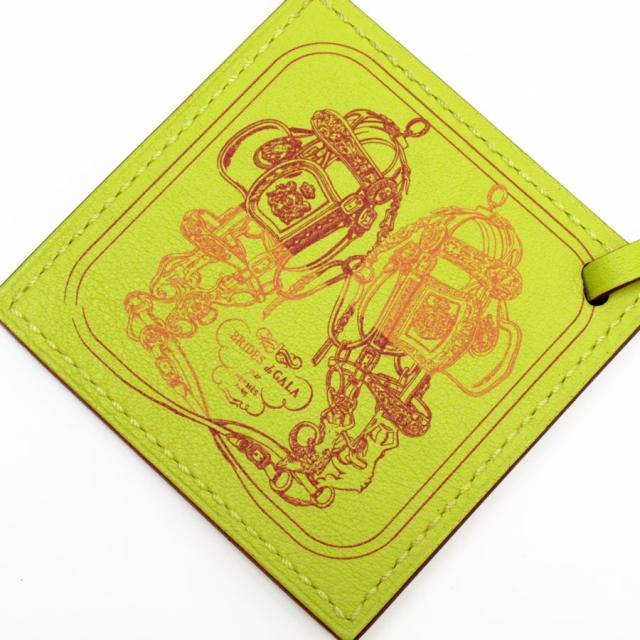 HERMES エルメス カレナノ チャーム ライム 14063 ユニセックス【中古