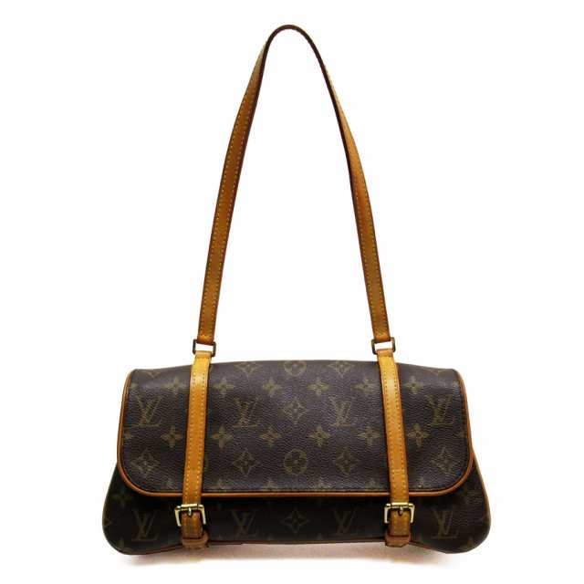 LOUIS VUITTON ルイ ヴィトン マレル モノグラム M51157 ショルダーバッグ ブラウン 14057 レディース【中古】 w0087a