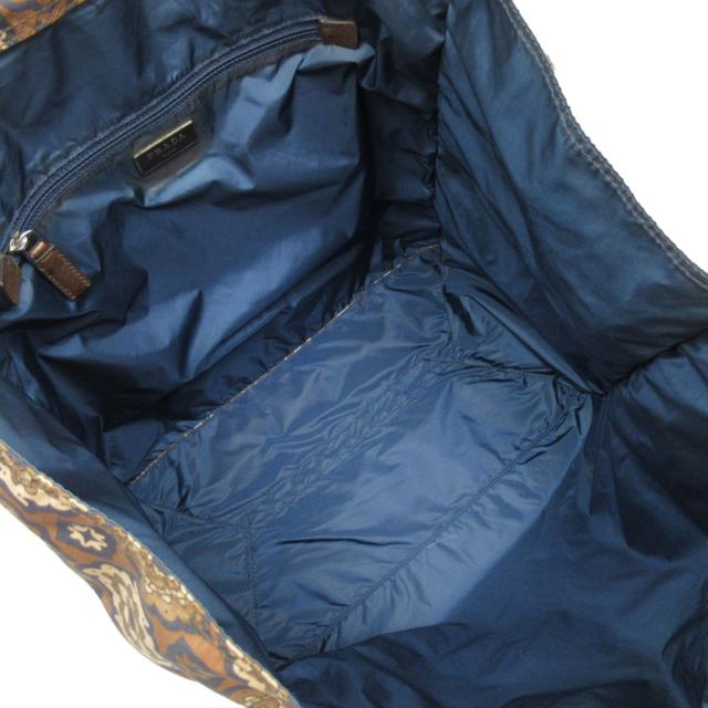 PRADA プラダ ハンドバッグ トートバッグ ブラウン/マルチカラー 14057 レディース【中古】 w0128g