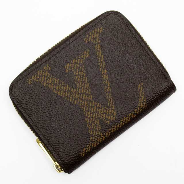 LOUIS VUITTON ルイ ヴィトン ジッピーコインパース モノグラムジャイアント M69354 コインケース ブラウン 14057 レディース【中古】 w0の通販は