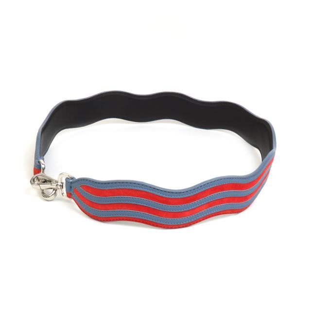 FENDI フェンディ ショルダーストラップ ブルー×オレンジ 14067 レディース【中古】 r10006aの通販は 15,048円