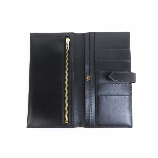 極美品 HERMES エルメス ベアン クラシック 二つ折り 長財布