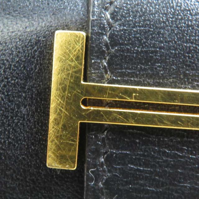 HERMES エルメス ベアンクラシック 二つ折り長財布 ブラック 14054