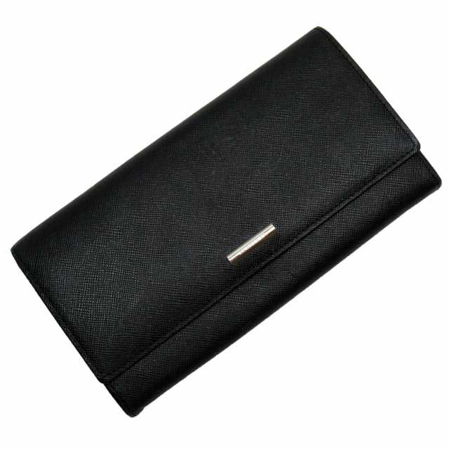 BURBERRY バーバリー 二つ折り長財布 ブラック 14054 ユニセックス【中古】 w0370a