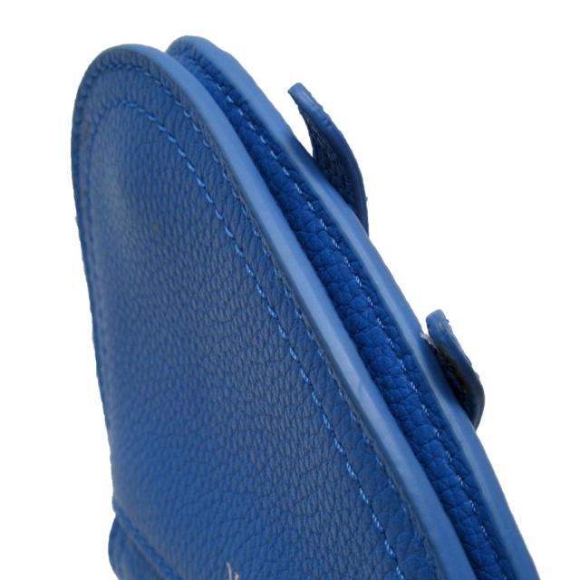 Christian Dior クリスチャンディオール サドル ポーチ ブルー 14067 ユニセックス【中古】 t19291i Christian Dior クリスチャンディオール サドル ポーチ ブルー 14067