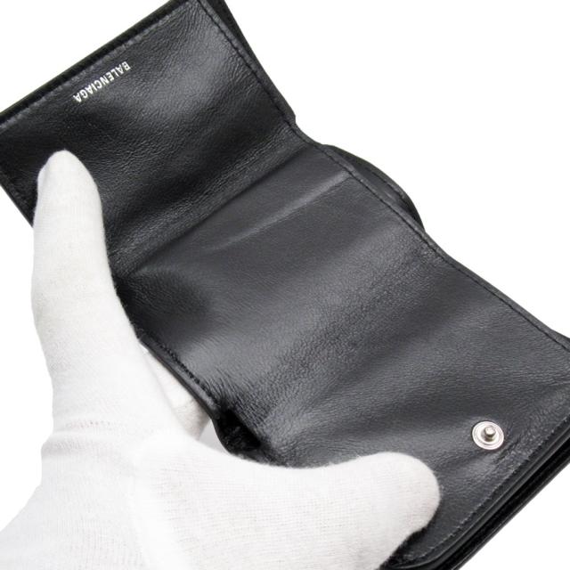 BALENCIAGA バレンシアガ 三つ折り財布 ブラック 14054 ユニセックス【中古】 t19304g BALENCIAGA バレンシアガ 三つ折り財布 ブラック 14054 ユニセックス