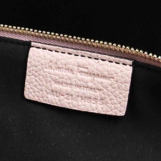Salvatore Ferragamo サルヴァトーレフェラガモ ガンチーニ ショルダーバッグ ピンク 14061 レディース【中古】 h30257g Salvatore Ferragamo サルヴァトーレフェラガモ ガンチーニ ショルダー