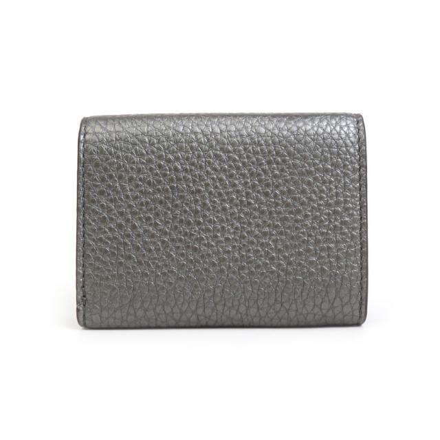 FENDI フェンディ 7M0280-AJJ1 三つ折り財布 メタリックグレー 14055