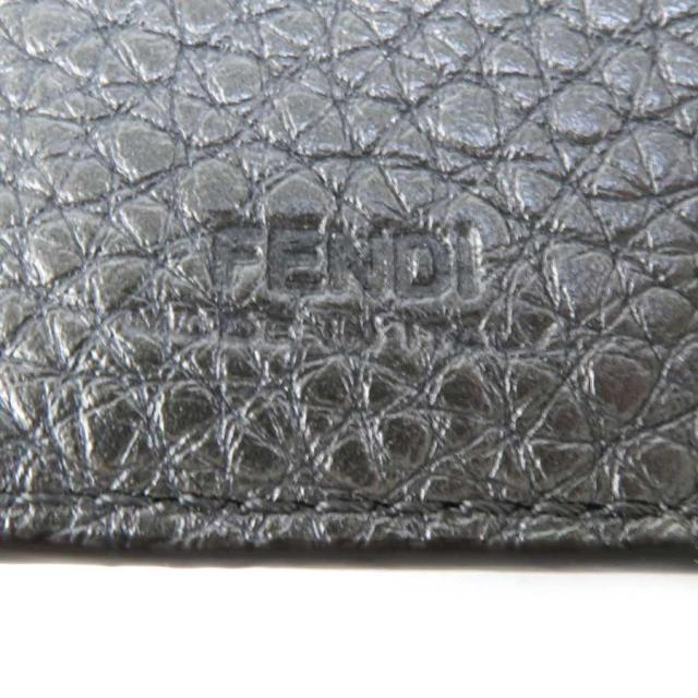 FENDI フェンディ 7M0280-AJJ1 三つ折り財布 メタリックグレー 14055