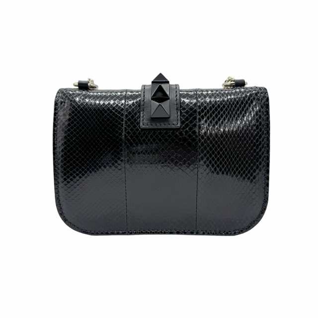 Valentino Garavani ヴァレンティノ ガラヴァーニ ショルダーバッグ ブラック 14054 レディース【中古】 z0793の通販は alexiscoates.com