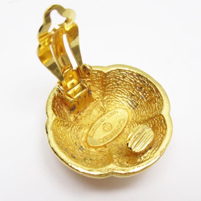 CHANEL シャネル ココマーク イヤリング ゴールド 14068 レディース【中古】 w0493iの通販は