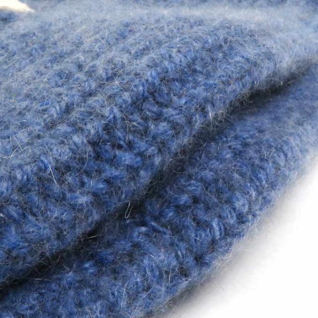 CELINE セリーヌ トリオンフ ハット バケツハット ブルー 14067