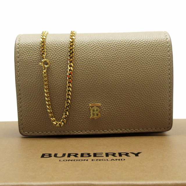 BURBERRY バーバリー コインケース カードケース ベージュ 14059 ユニセックス【中古】 t19316a