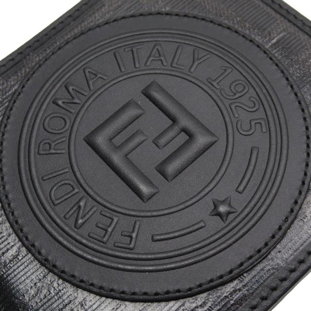 FENDI フェンディ 7M0169-A5K4 札入れ ブラック 14054 メンズ【中古