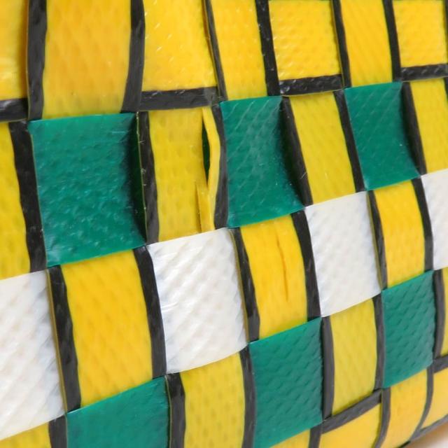 MARNI マルニ MARNI FLOWER CAFE ハンドバッグ イエロー×グリーン