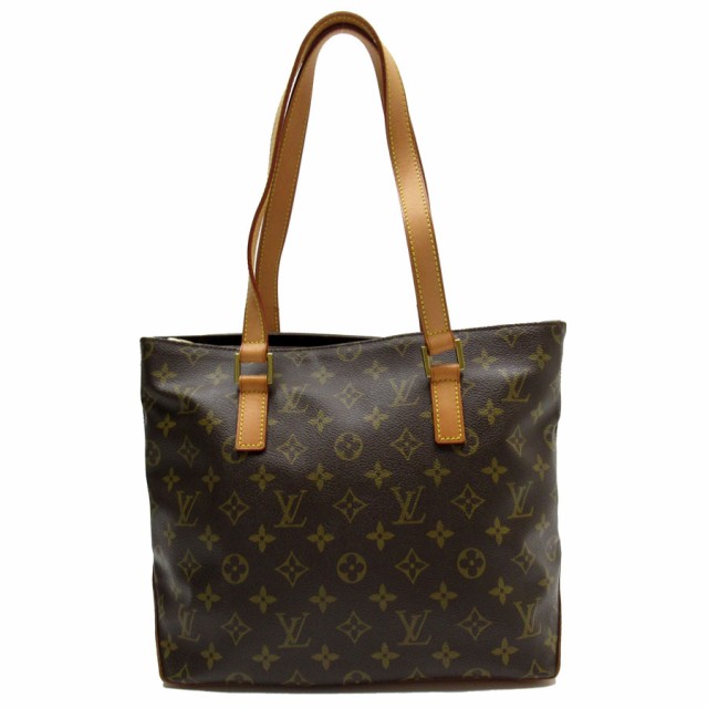 LOUIS VUITTON ルイ ヴィトン カバピアノ モノグラム M51148 ショルダーバッグ ブラウン 14057 レディース【中古】 w0567f