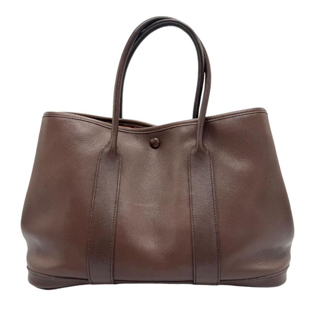 HERMES エルメス ガーデンパーティTPM ハンドバッグ トートバッグ ブラウン 14057 レディース【中古】 z1265 124,000円