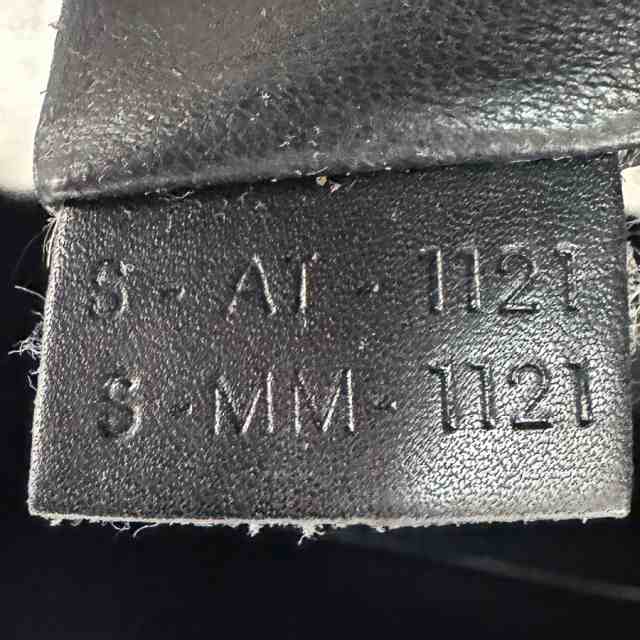 CELINE セリーヌ ラゲージ ミニ ショッパー ハンドバッグ ブラック/オフホワイト 14054 レディース【中古】 z1266の通販は