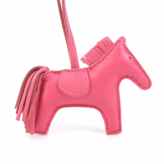 HERMES エルメス ロデオPM チャーム ピンク 14061 ユニセックス【中古】 a0364の通販は