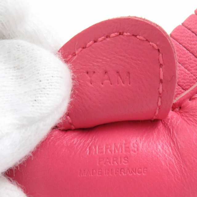 HERMES エルメス ロデオPM チャーム ピンク 14061 ユニセックス【中古】 a0364の通販は