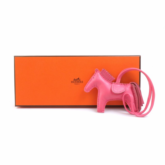 HERMES エルメス ロデオPM チャーム ピンク 14061 ユニセックス【中古】 a0364の通販は