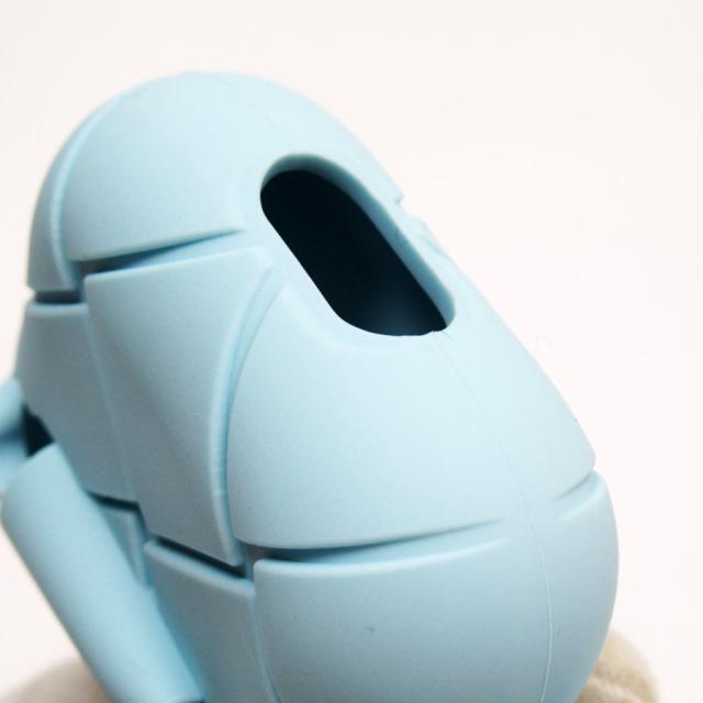 BOTTEGAVENETA ボッテガヴェネタ イントレチャート Air Pods ケース ライトブルー 14067 ユニセックス【中古】 t19351a