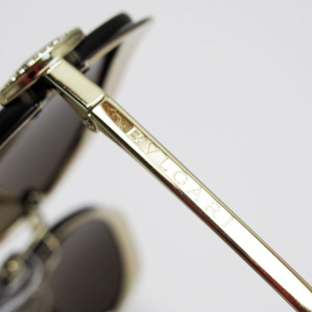 BVLGARI ブルガリ サングラス ブラウン×ゴールド 14057 レディース