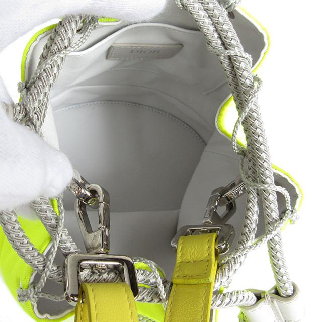Dior ディオール ショルダーバッグ ネオンイエロー 14063 レディース