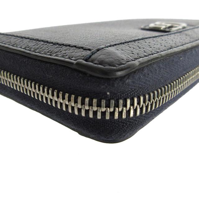 GUCCI グッチ GGマーモント 406844 ラウンドファスナー長財布 ネイビー