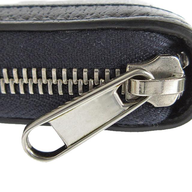 GUCCI グッチ GGマーモント 406844 ラウンドファスナー長財布 ネイビー